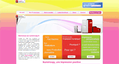 Desktop Screenshot of numericopy.fr