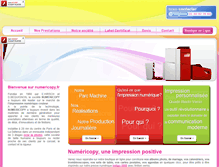 Tablet Screenshot of numericopy.fr